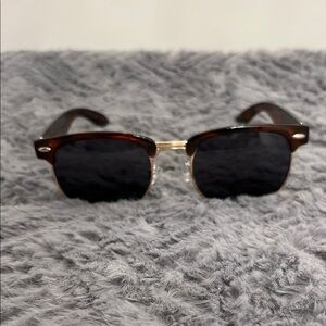 Classic Black and Brown Sunglasses